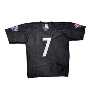 Pittsburgh Steelers Ben Roethlisberger #7 Black Jersey Size XL